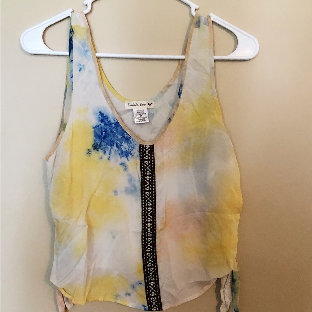 Double Zero Sleeveless Blouse